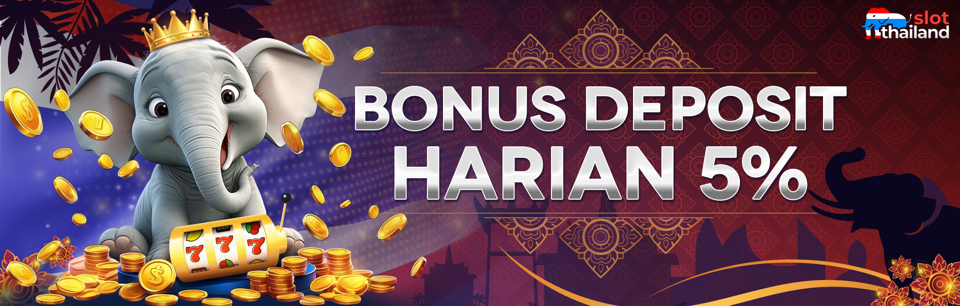BONUS DEPOSIT HARIAN 5%