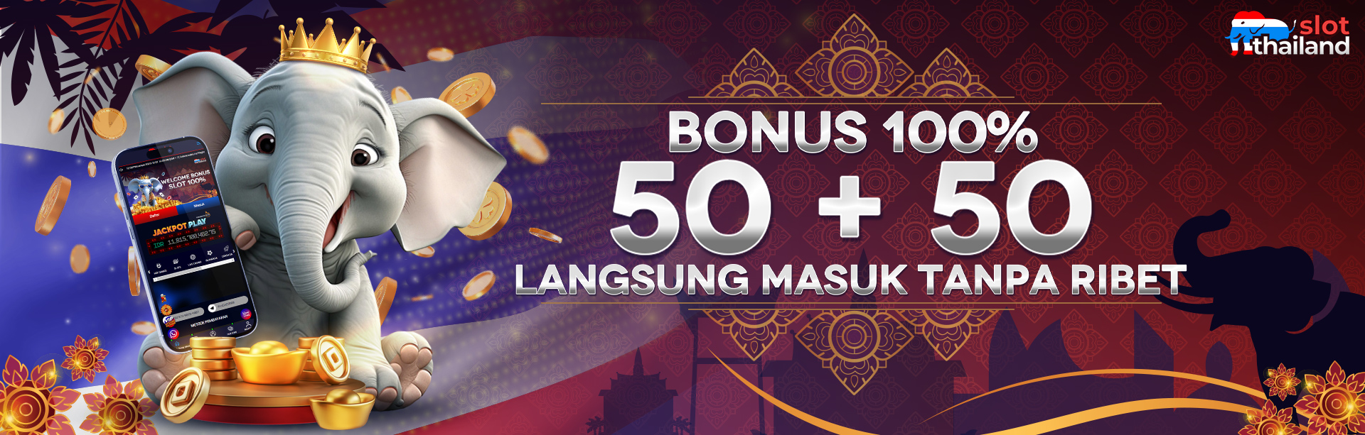 BONUS 100% 50+50